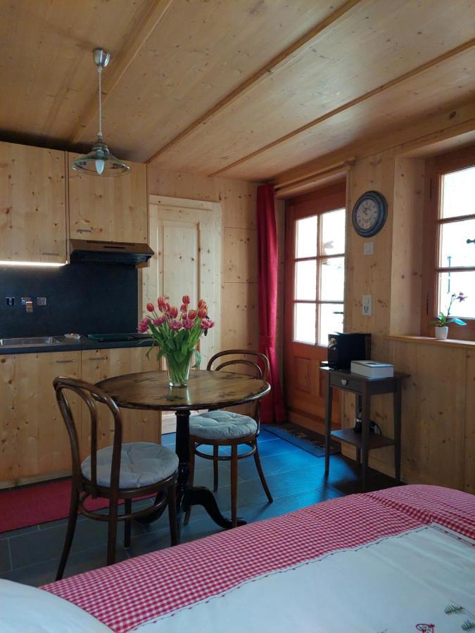 Chez Pierre Leilighet Praz-de-Fort Eksteriør bilde