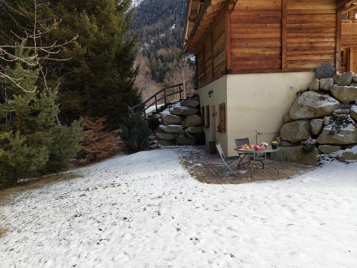 Chez Pierre Leilighet Praz-de-Fort Eksteriør bilde